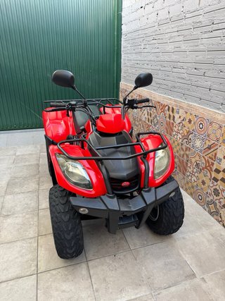 Kymco MXU 50 Quad Rojo
