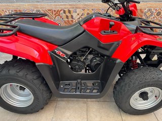 Kymco MXU 50 Quad Rojo