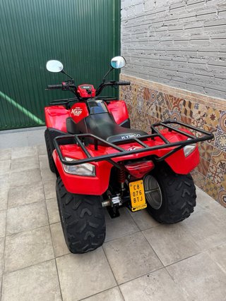 Kymco MXU 50 Quad Rojo