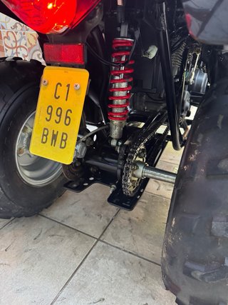 Kymco MXU 50 Quad Rojo