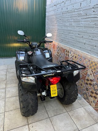 Kymco MXU 50 Quad Rojo