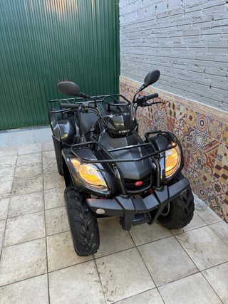 Kymco MXU 50 Quad Rojo