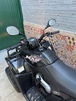 Kymco MXU 50 Quad Rojo