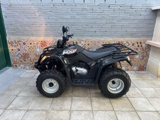 Kymco MXU 50 Quad Rojo