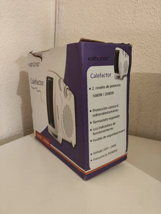 Calefactor eléctrico Krhüner