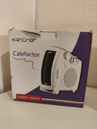 Calefactor eléctrico Krhüner