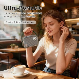Altoparlante Bluetooth Vintage Verde