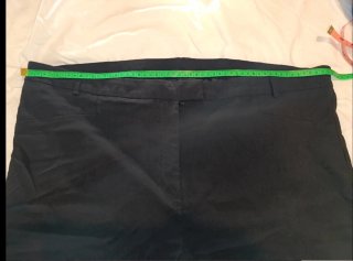 Pantalón negro Asos Curve Talla 52