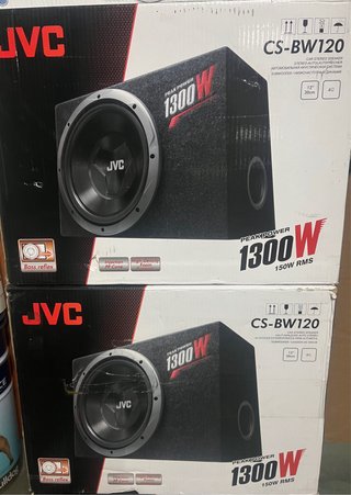 Subwoofer JVC CS-BW120 1300W Nuevo