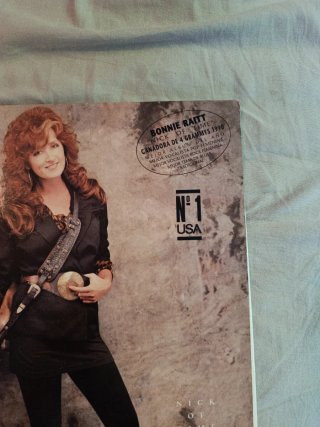 Bonnie Raitt Nick of Time Vinilo LP