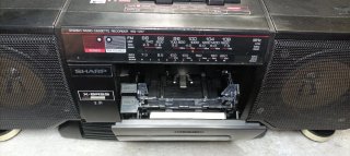 Radio Cassette Sharp WQ-T237Z (BK) TWIN