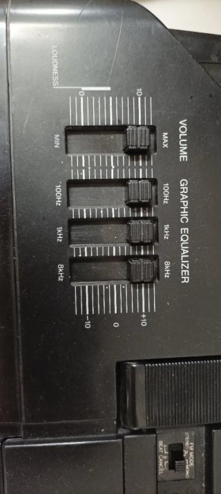 Radio Cassette Sharp WQ-T237Z (BK) TWIN