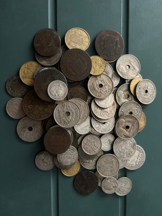 Lote Monedas Antiguas de mi perfil.