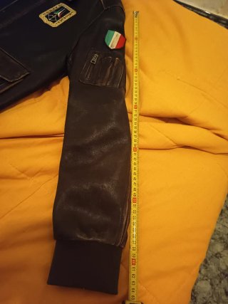Chaqueta Piloto Aeronautica Militare Marrón