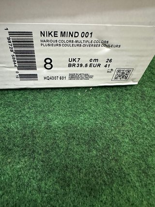Nike Mind 001 Red and Black