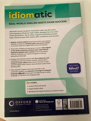 Idiomatic 1 Student's Book with Ebook