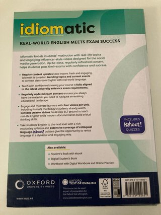 Idiomatic 1 Student's Book with Ebook