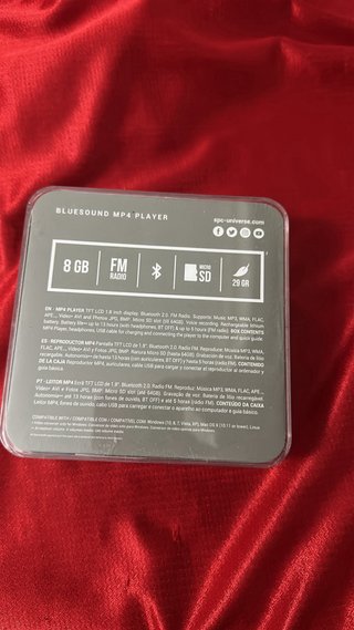 Reproductor MP4 SPC Bluetooth