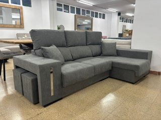 Hermoso Sofa con arcon y puff Nuevo 3 COLORES!