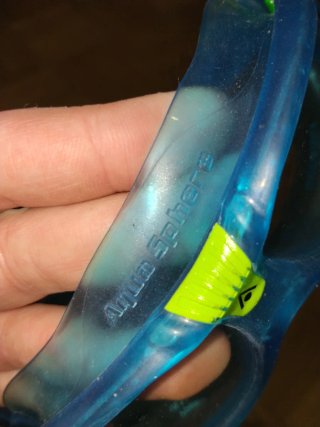Gafas de buceo azules