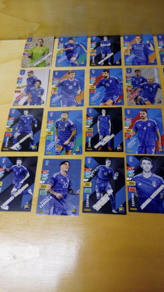 🇮🇹 Carte Calciatori Nazionale Italiana 2024