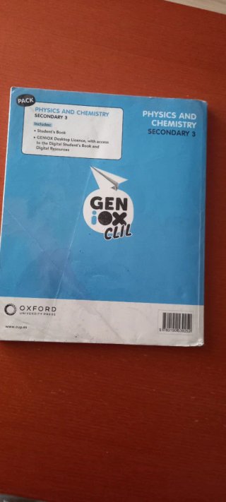 Physics & Chemistry 3º ESO. Student's Book. GENiOX