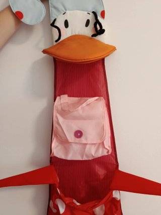 Colgador infantil de tela