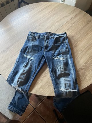 Pantalones vaqueros slim rotos S Supply & Demand