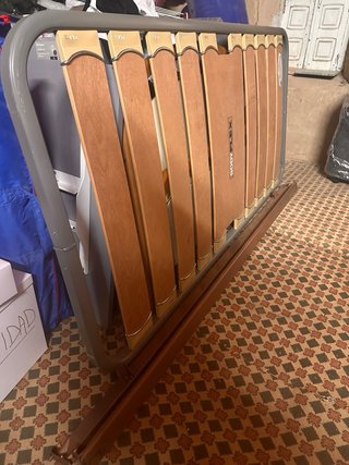 Cama individual Flex con cabeceros y somier