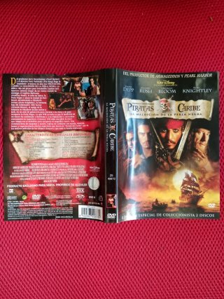 Caratula DVD Piratas del Caribe: La Maldición de..