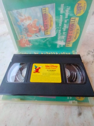 Cinta VHS 101 Dálmatas Clásico Disney Español