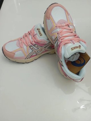 Zapatillas deportivas Asics Talla 39 Rosa y Blanco