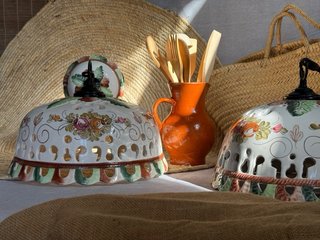 Lámparas de cerámica vintage unidad