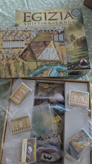 Egizia Shifting Sands Kickstarter Edition EN