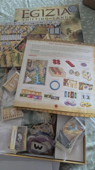 Egizia Shifting Sands Kickstarter Edition EN