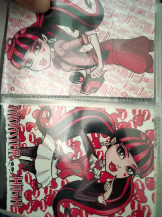 Coleccionista Monster High Panini Postales