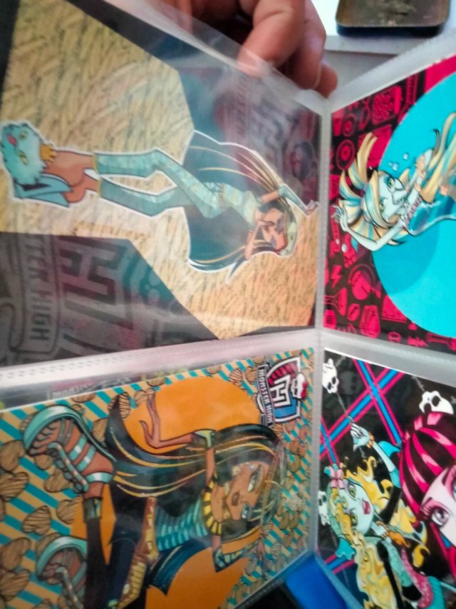 Coleccionista Monster High Panini Postales