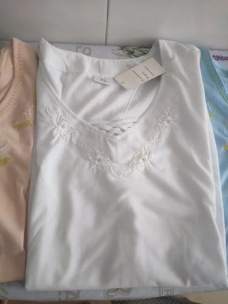 Lote 3 Camisetas Manga Larga Mujer XL
