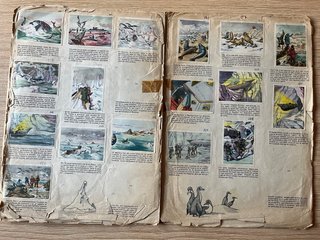 Album antiguo Veinte Mil Leguas de Viaje Submarino