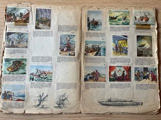 Album antiguo Veinte Mil Leguas de Viaje Submarino