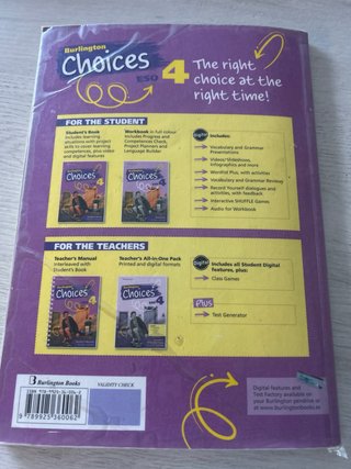 Libro ingles burlington choices 4 ESO