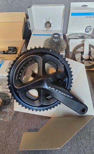 Grupo Completo Shimano Ultegra Di2 R8050 11v Disc.