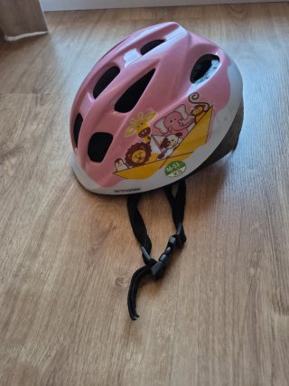 Casco infantil rosa Decathlon 46-53 cm
