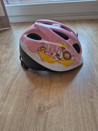 Casco infantil rosa Decathlon 46-53 cm