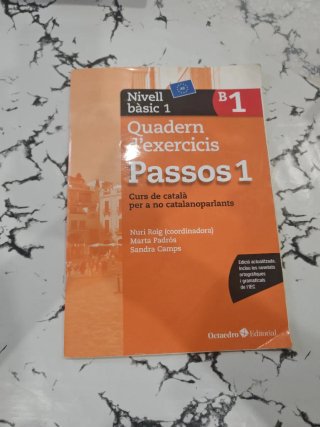 Passos 1 llibre de classe : nivel bàsic + 1 gratis