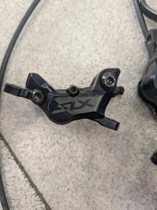 Par Frenos Shimano SLX M7120 4 Pistones