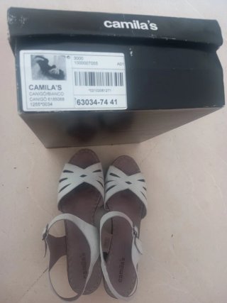 Sandalias Camila's Piel Talla 41