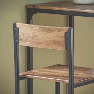 Mesa alta y 2 sillas altas