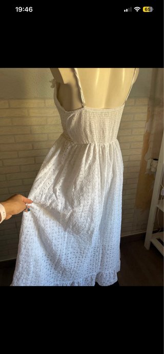 Vestido blanco ibicenco Vicci Otto Talla M