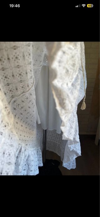 Vestido blanco ibicenco Vicci Otto Talla M